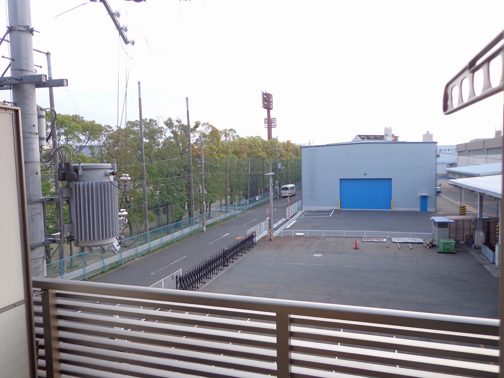 鶴野リバーサイドテラス ベランダ