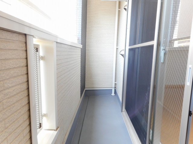 レインボーローズ ベランダ