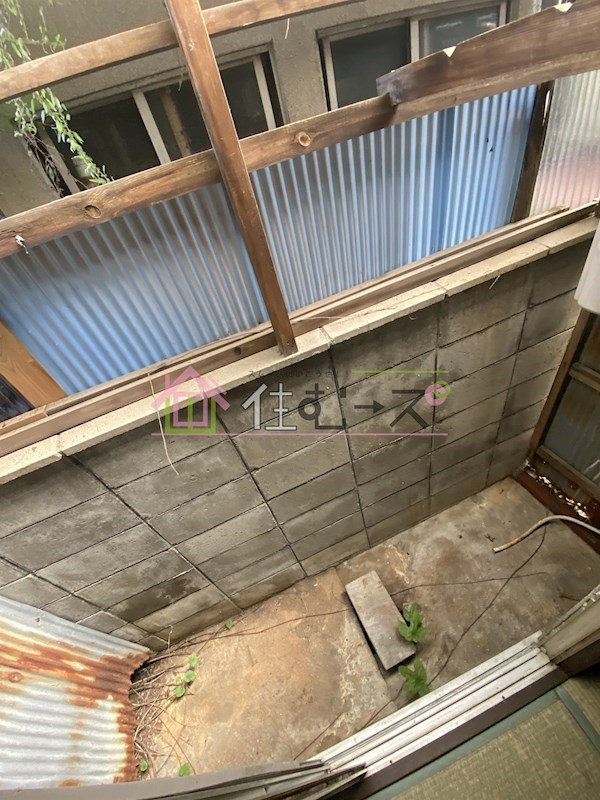 千本北文化 ベランダ