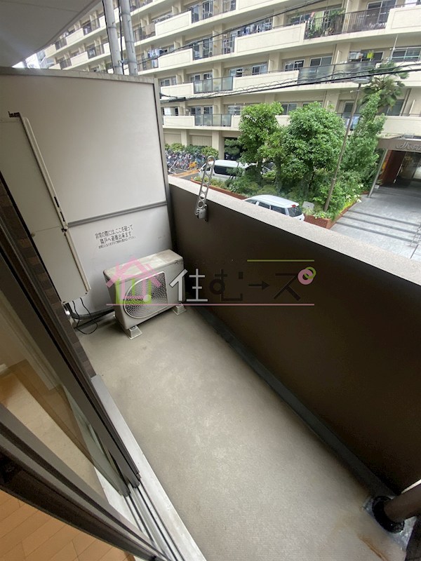 ラナップスクエア阿波座 ベランダ