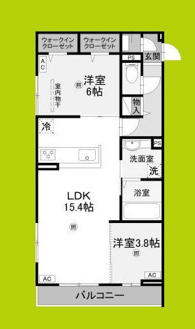 グランヴェールⅦ 間取り