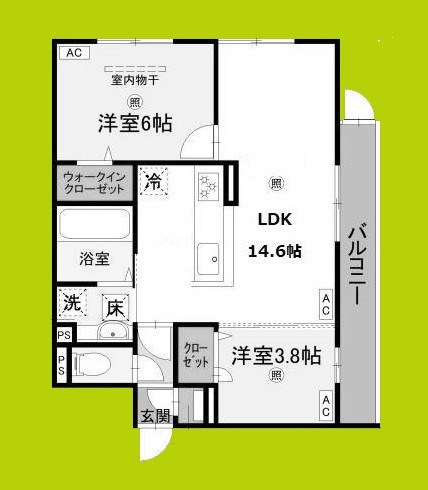 グランヴェールⅦ 間取り