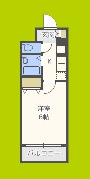 エスリード深江橋 間取り