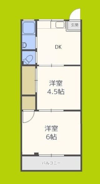 真木マンション 間取り