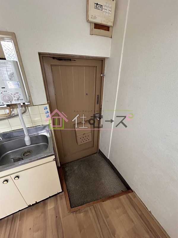 真木マンション 玄関