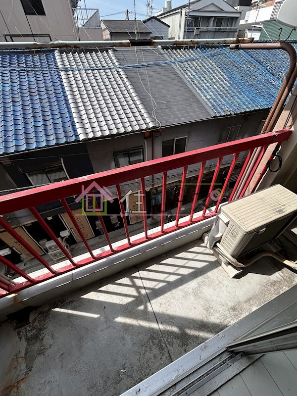 真木マンション ベランダ