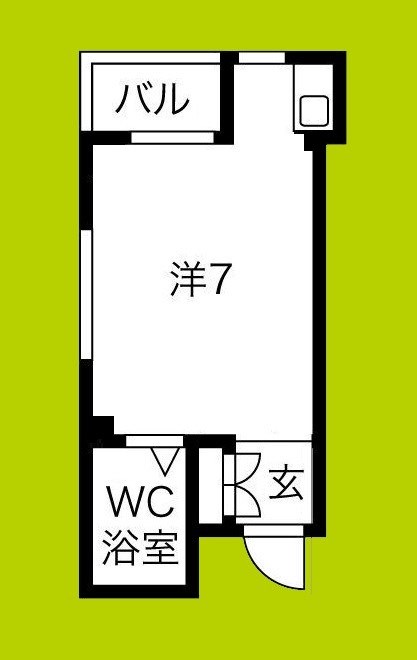 JPアパートメント港 間取り