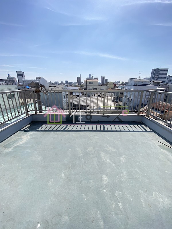 東成区大今里４丁目　一戸建 ベランダ