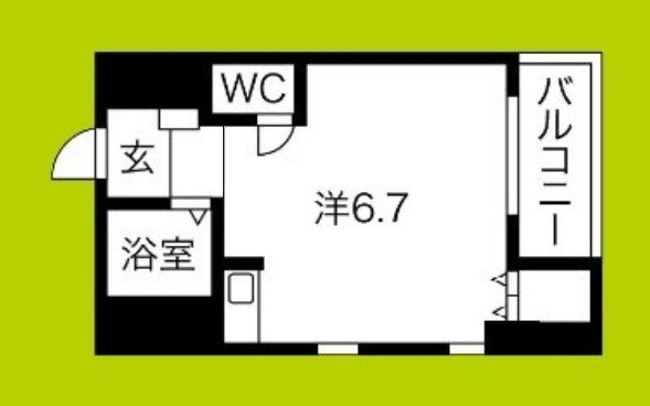 アロンディール新深江 間取り
