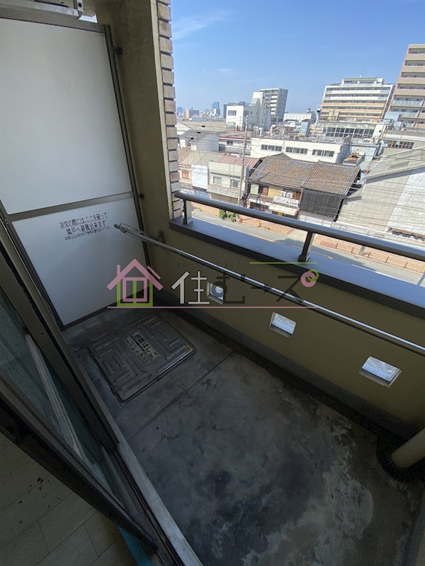 アロンディール新深江 ベランダ