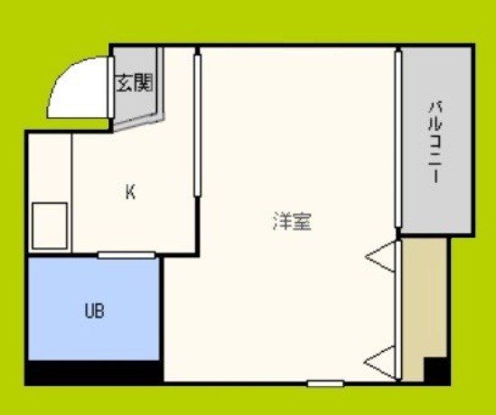 ベルコート桃谷 間取り