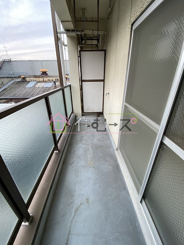ハイツ巽2号棟 ベランダ