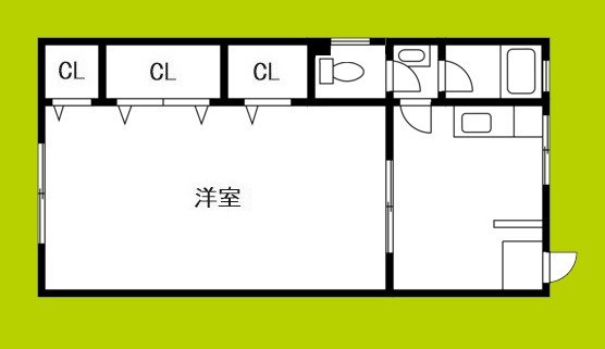 ハイツ巽2号棟 間取り