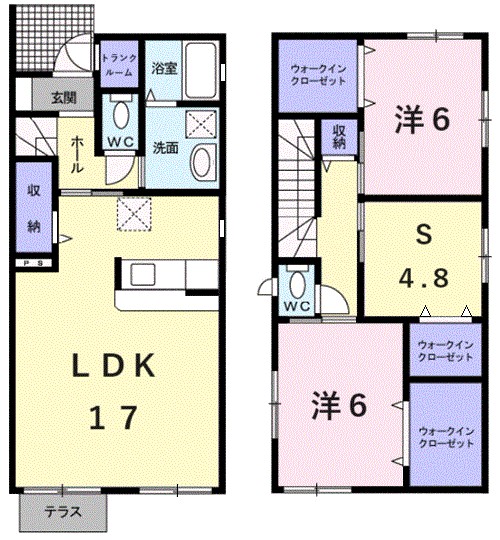 カーザ・ポワロ 間取り