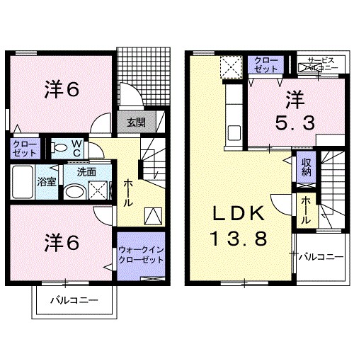 メゾン・ジェルメ 間取り