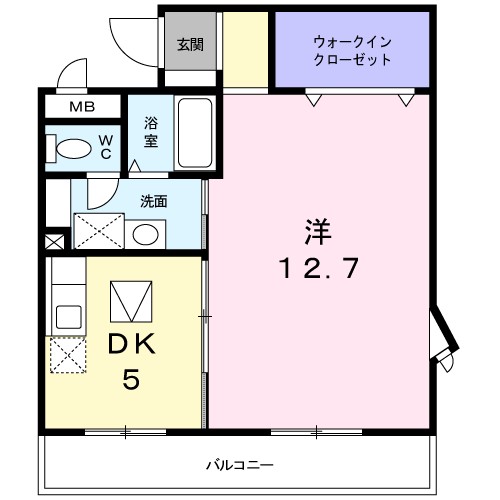 ディアコート口酒井 間取り