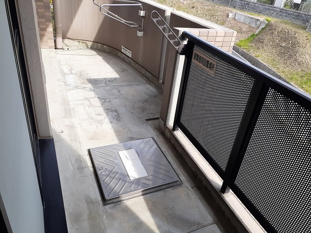 グランデ－ジ池田 ベランダ