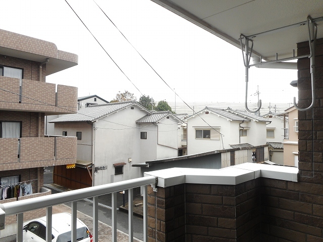 ヴィラ桂 ベランダ