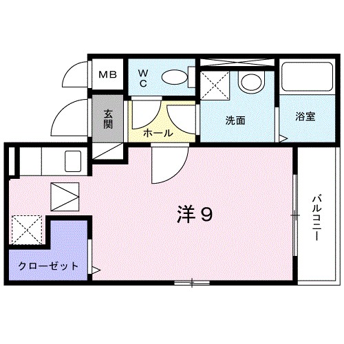 アンジュ今林 間取り