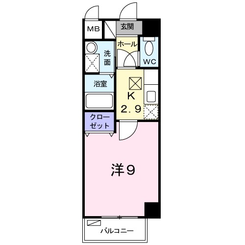 ヴォー・リバージュ境川 間取り