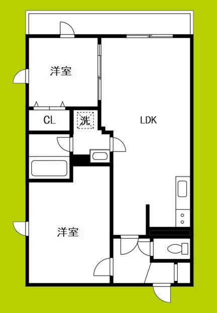プレステージ14番館 間取り