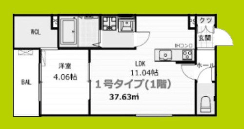 イル・フィオーレ一津屋 間取り