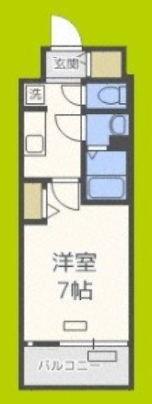 ファステート難波WESTパーク 間取り