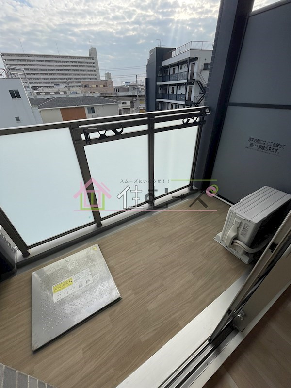 ファステート難波WESTパーク ベランダ