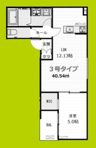 イル・フィオーレ一津屋 間取り