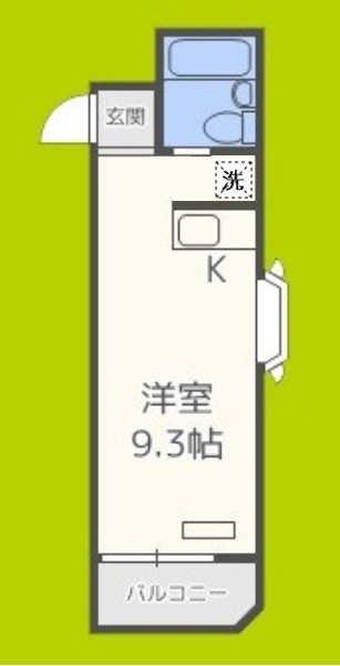 メゾン高麗橋 間取り