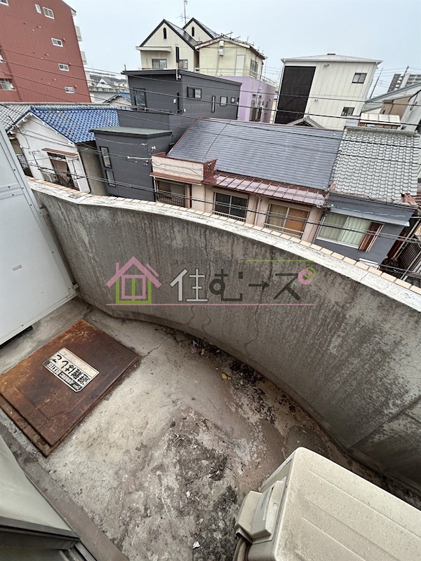 スカイ都島 ベランダ