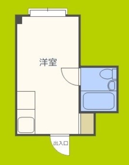 京橋ハイツ30 間取り図