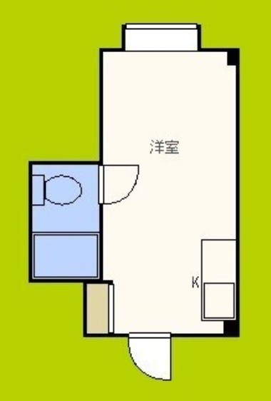 京橋ハイツ30 間取り図