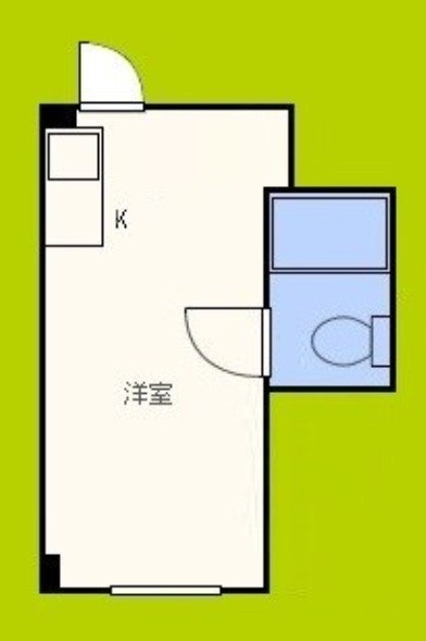 京橋ハイツ30 間取り図