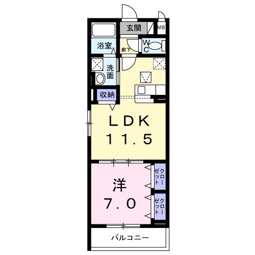 ウェスヴィラ 間取り