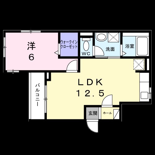 パーチェ　エテルノⅠ 間取り