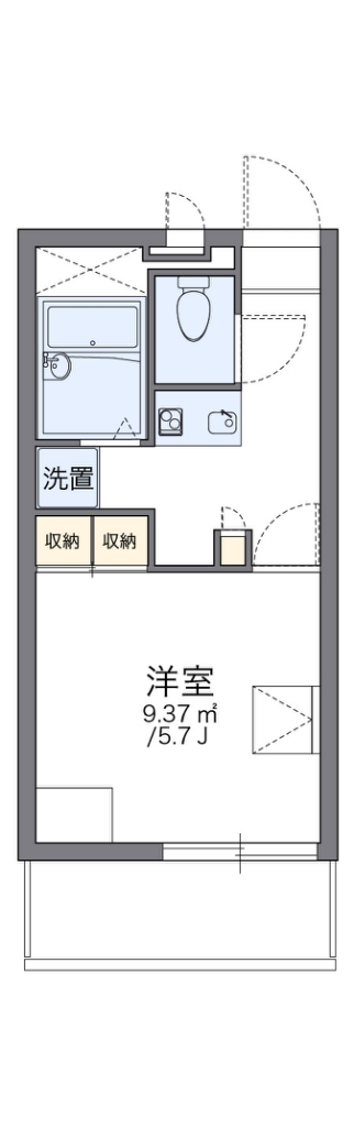 レオパレスＱ 間取り