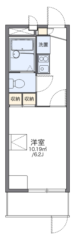レオパレスカーム 間取り