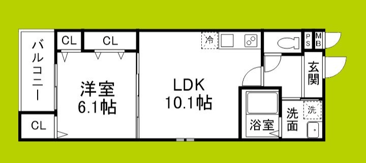 （仮称）フジパレス遠里小野二丁目Ⅱ 間取り