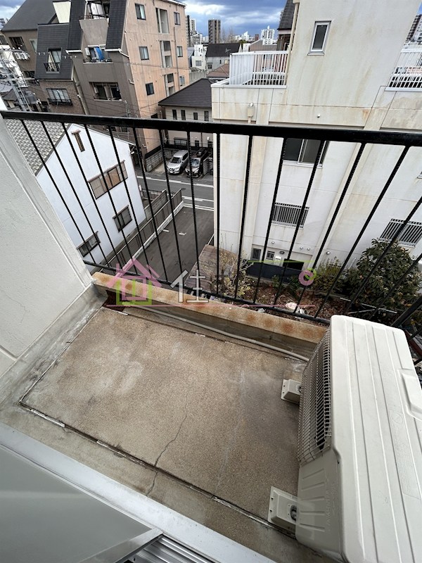 Nハウス ベランダ