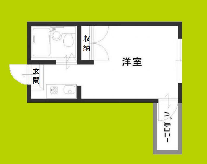 旭グランドハイツ 間取り