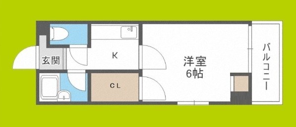 コレクション西田辺 間取り