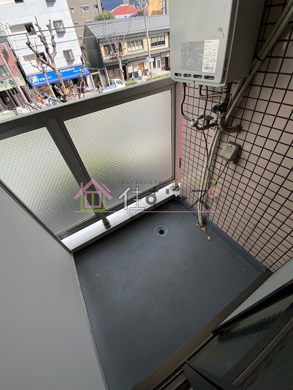 コレクション西田辺 ベランダ