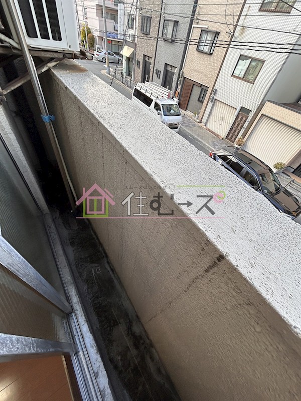 高殿マンション ベランダ