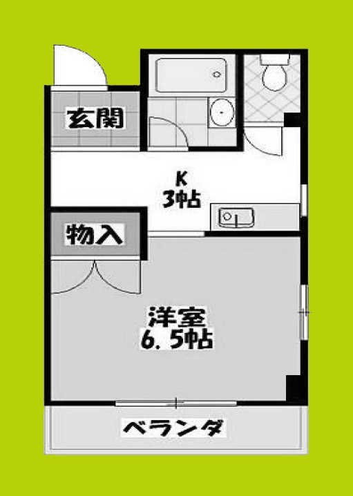 ルベール公園前 間取り