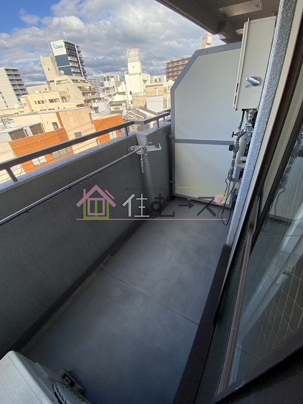 ヴェルデ阿倍野 ベランダ