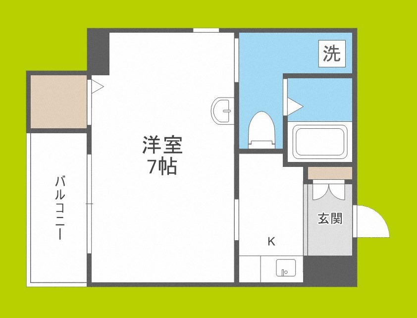 レクシア鶴ヶ丘 間取り