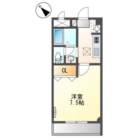 エス・スカイ（S・SKY） 間取り