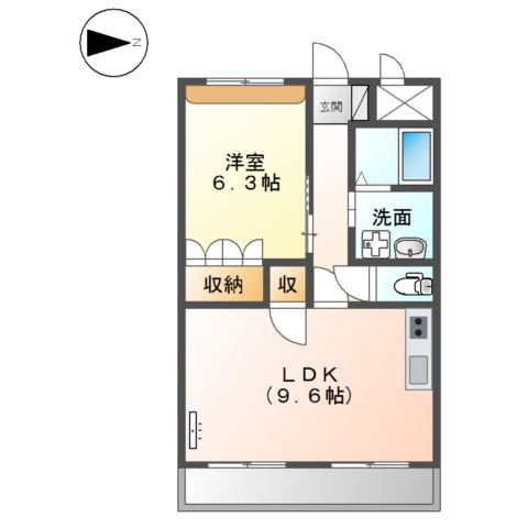 エスポワール・アイ 間取り
