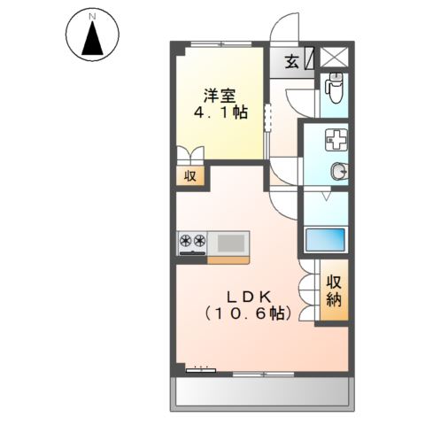 エトワール新在家 間取り
